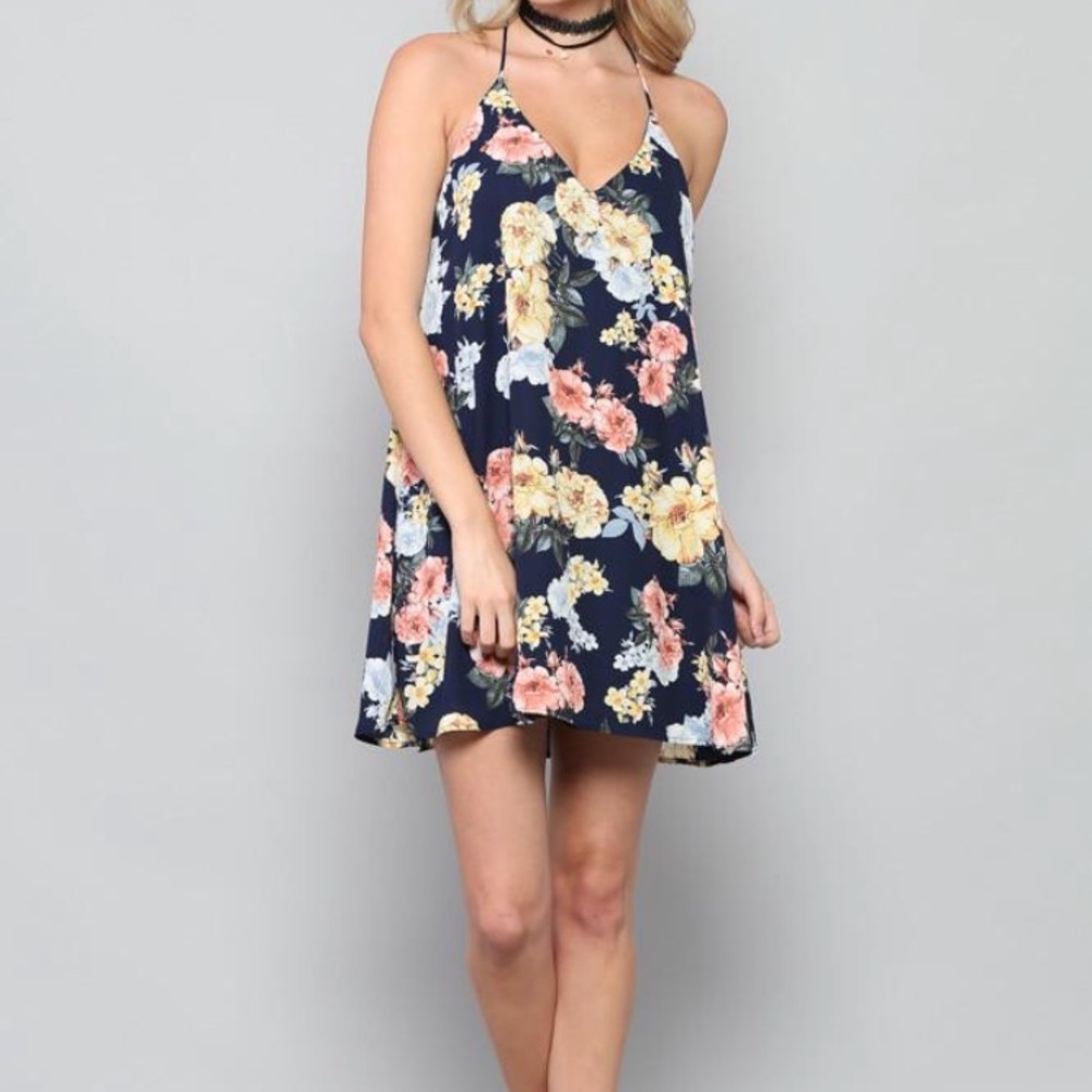 🌹NEW🌹 FLORAL SLIP DRESS 🌹 - Picture 1 of 4